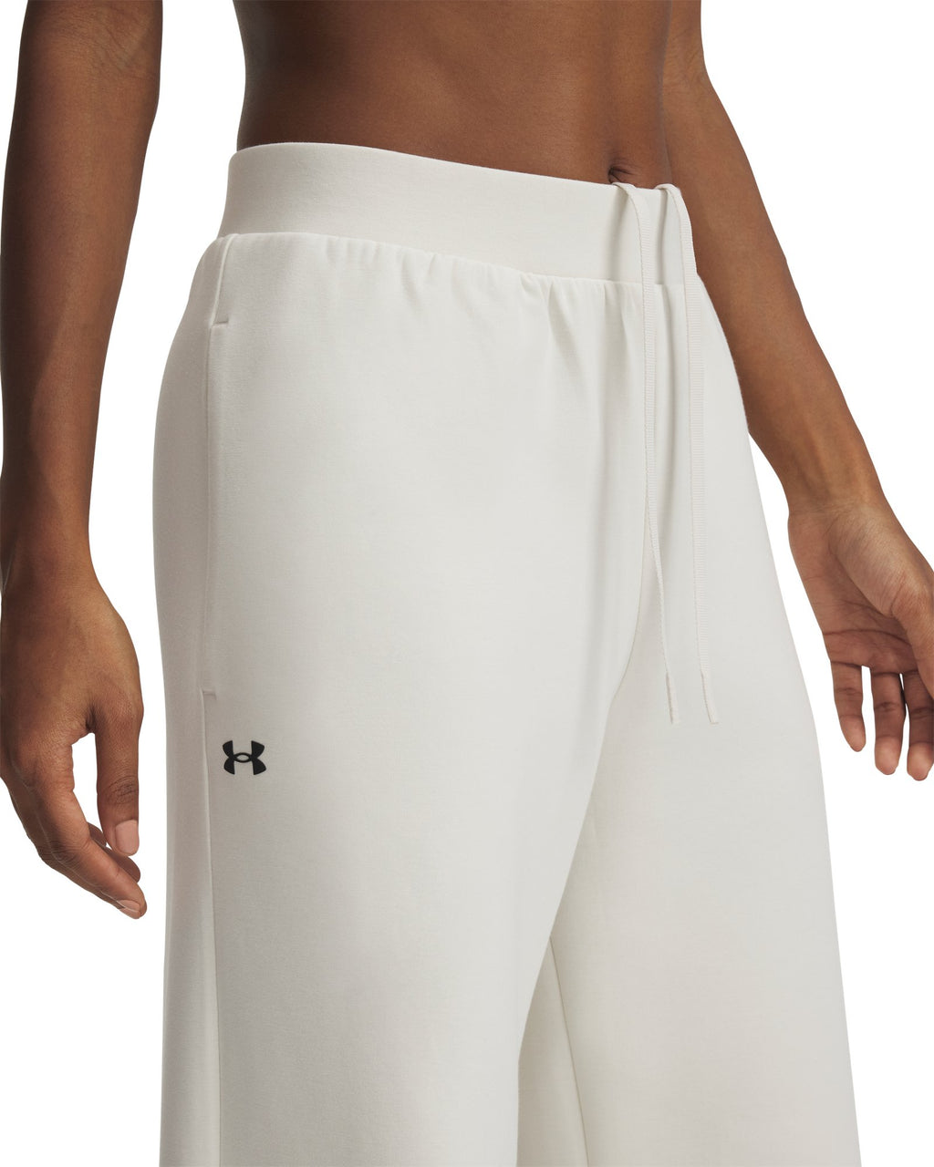 UA Unstoppable Fleece Women's Wide Leg Pants - Brown
