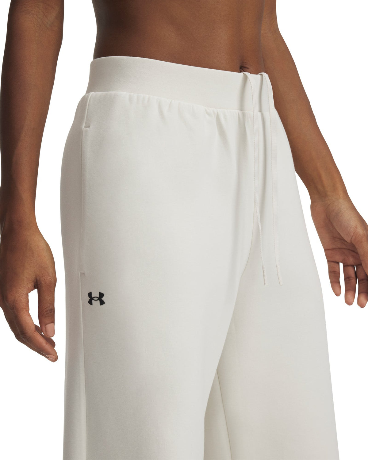 UA Unstoppable Fleece Women's Wide Leg Pants - Brown