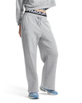 UA Icon Fleece Women's Wide Leg Pants - Gray