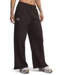 UA Icon Fleece Women's Wide Leg Pants - Brown
