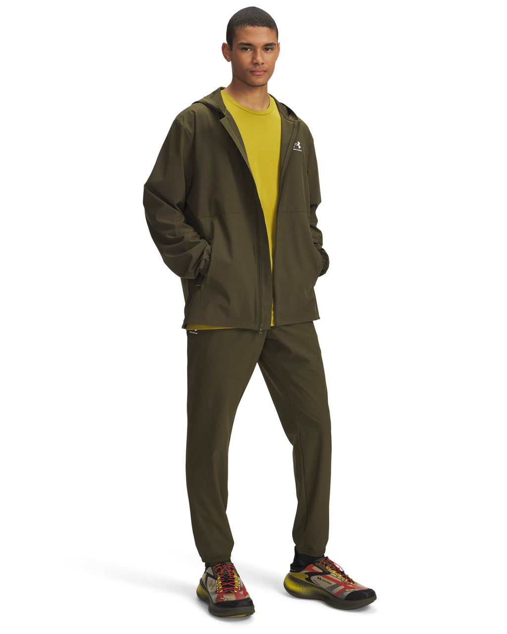 UA Vibe Men's Woven Joggers - Green