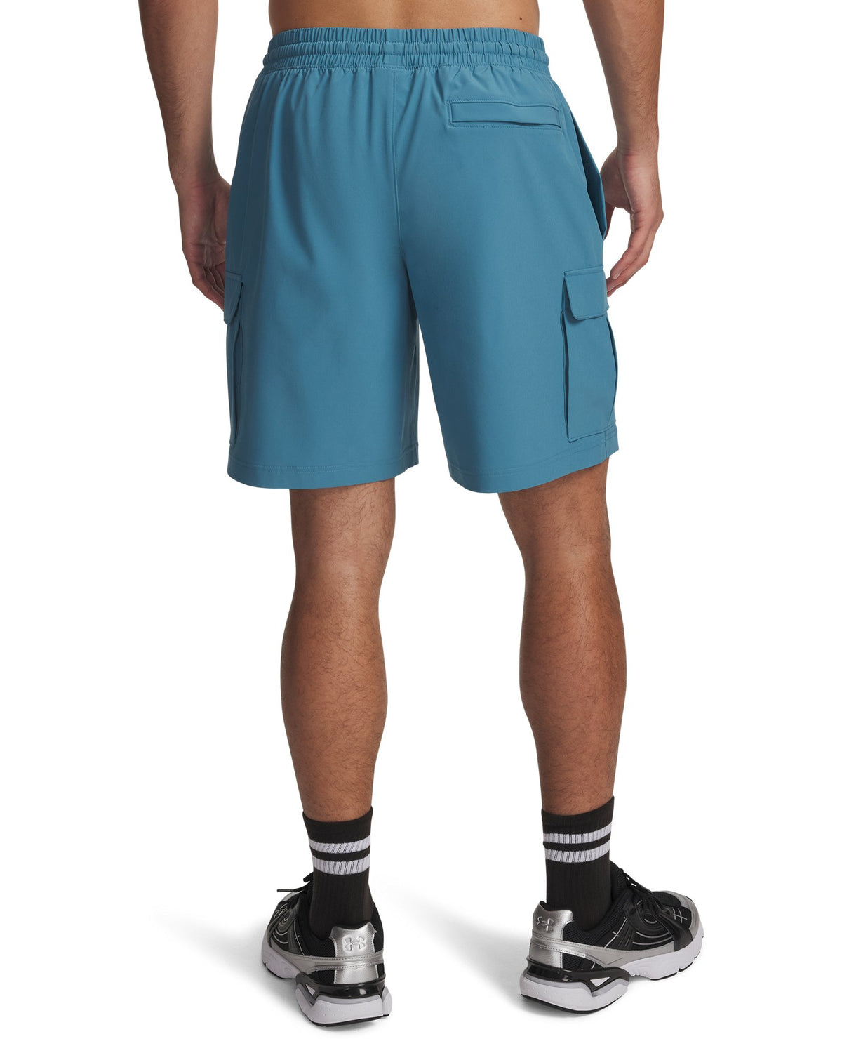 UA Vibe Woven Men's 8" Cargo Shorts - Blue