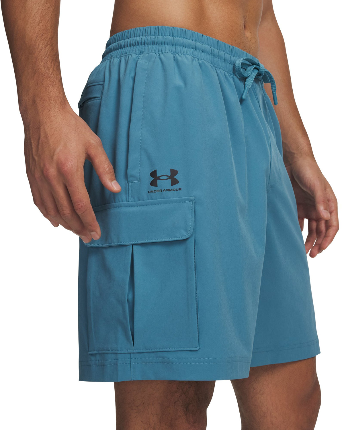 UA Vibe Woven Men's 8" Cargo Shorts - Blue