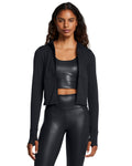 UA Meridian Women's Hooded Jacket - Black