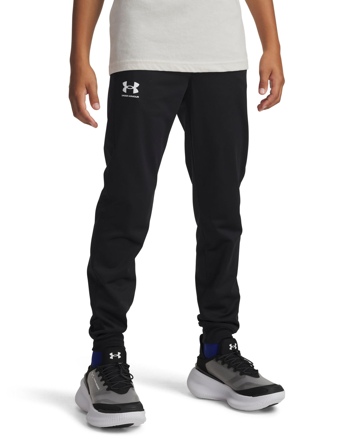 UA Icon Knit Boys' Pants - Black