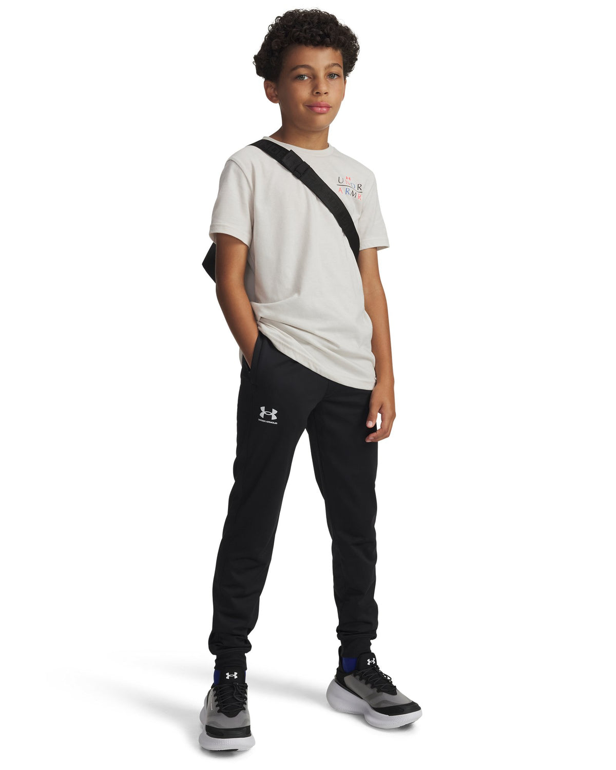 UA Icon Knit Boys' Pants - Black