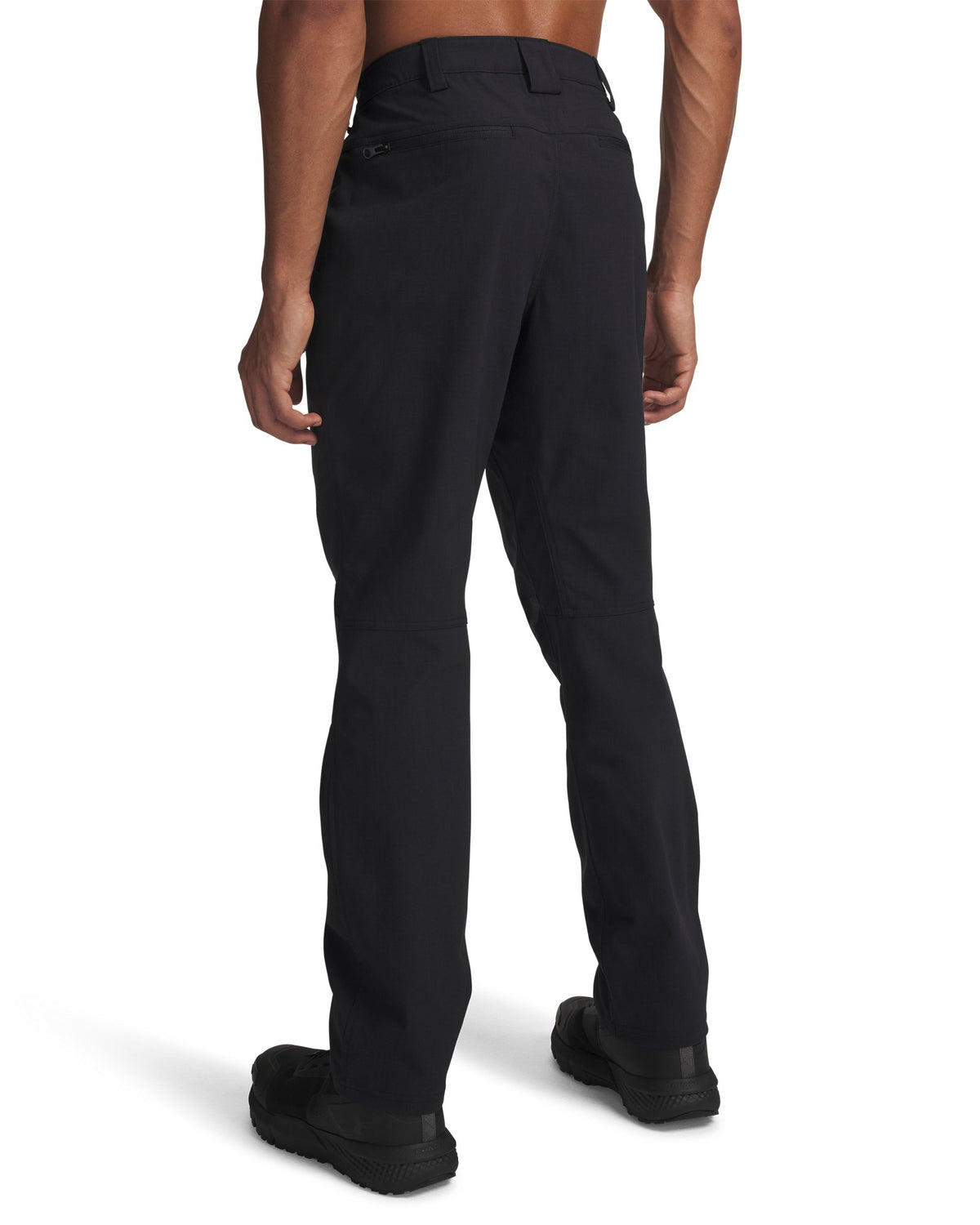 UA Tactical Elite Men's Flat Front Pants - Black