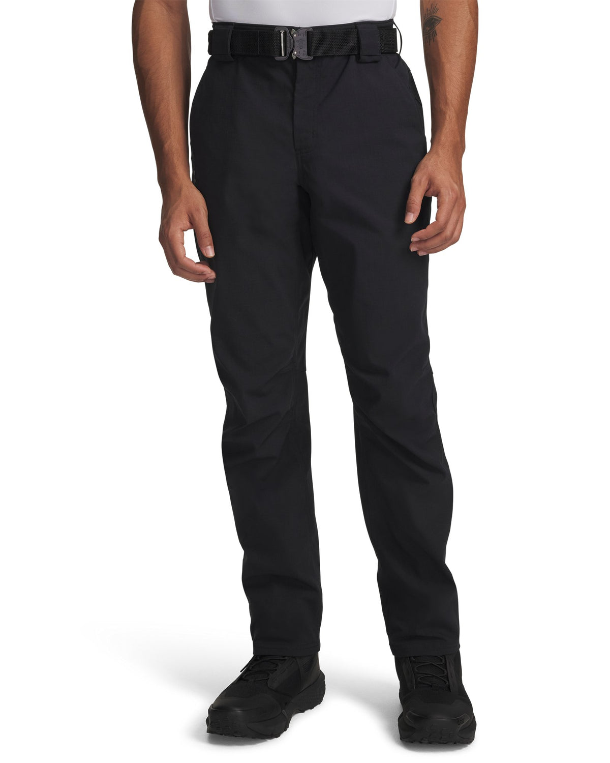 UA Tactical Elite Men's Flat Front Pants - Black