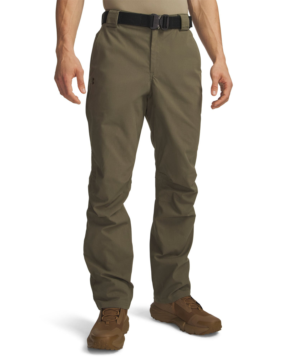 UA Tactical Elite Men's Flat Front Pants - Green