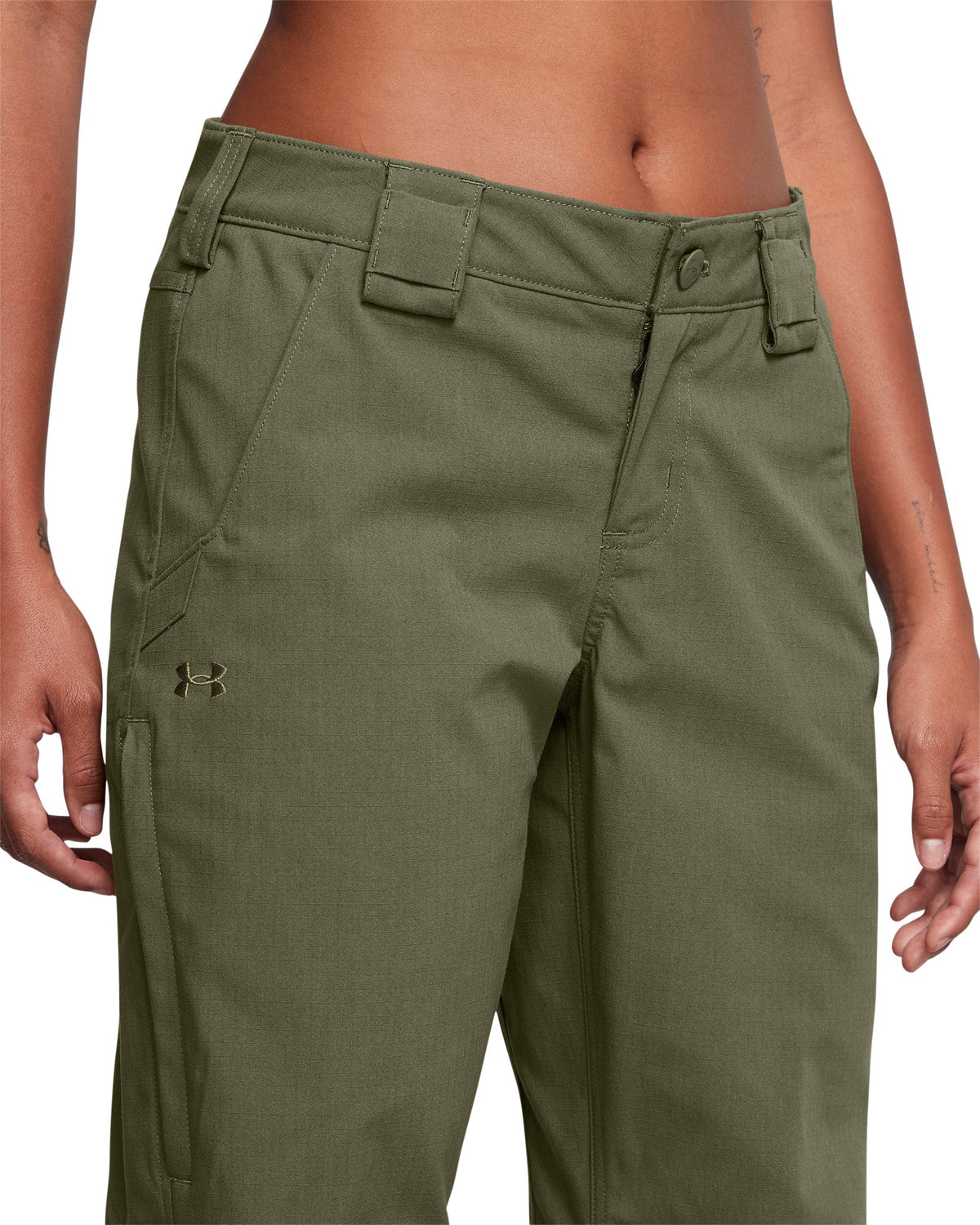 UA Tactical Elite Women's Flat Front Pants - Black
