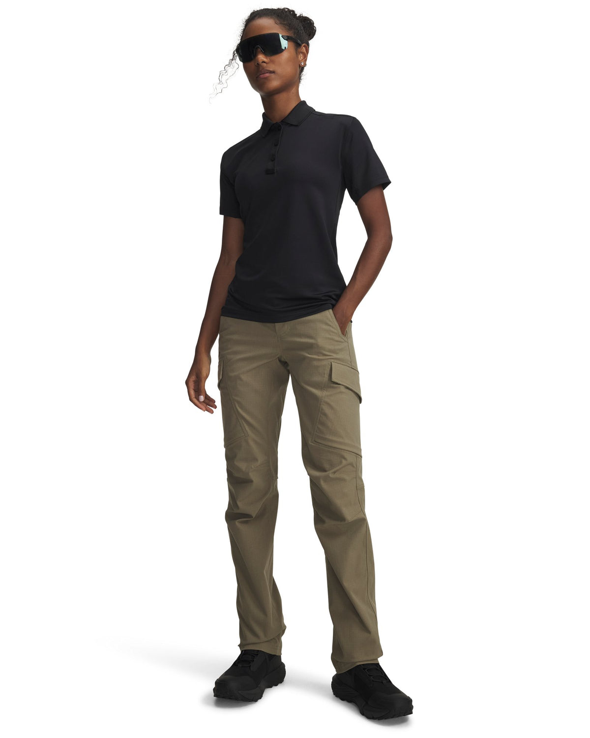 UA Tactical Elite Women's Cargo Pants - Brown