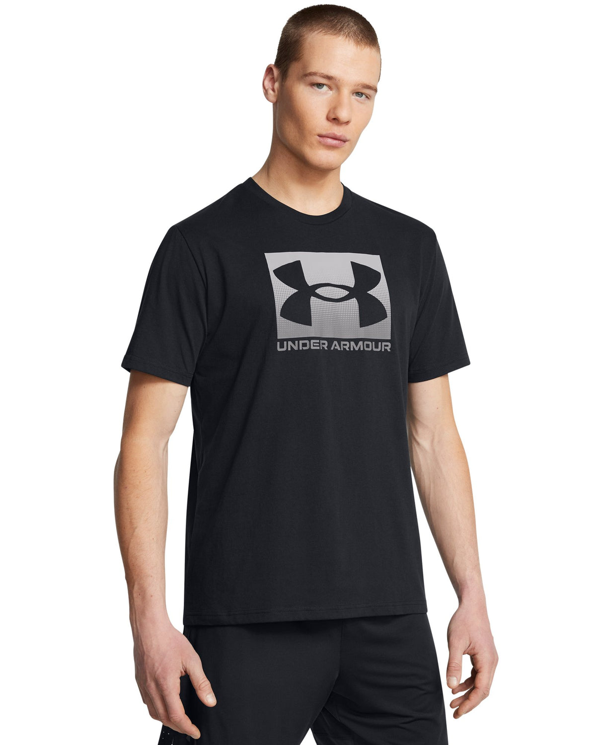 UA Boxed Men's Sports Short Sleeve - Black