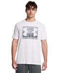 UA Boxed Men's Sports Short Sleeve - White