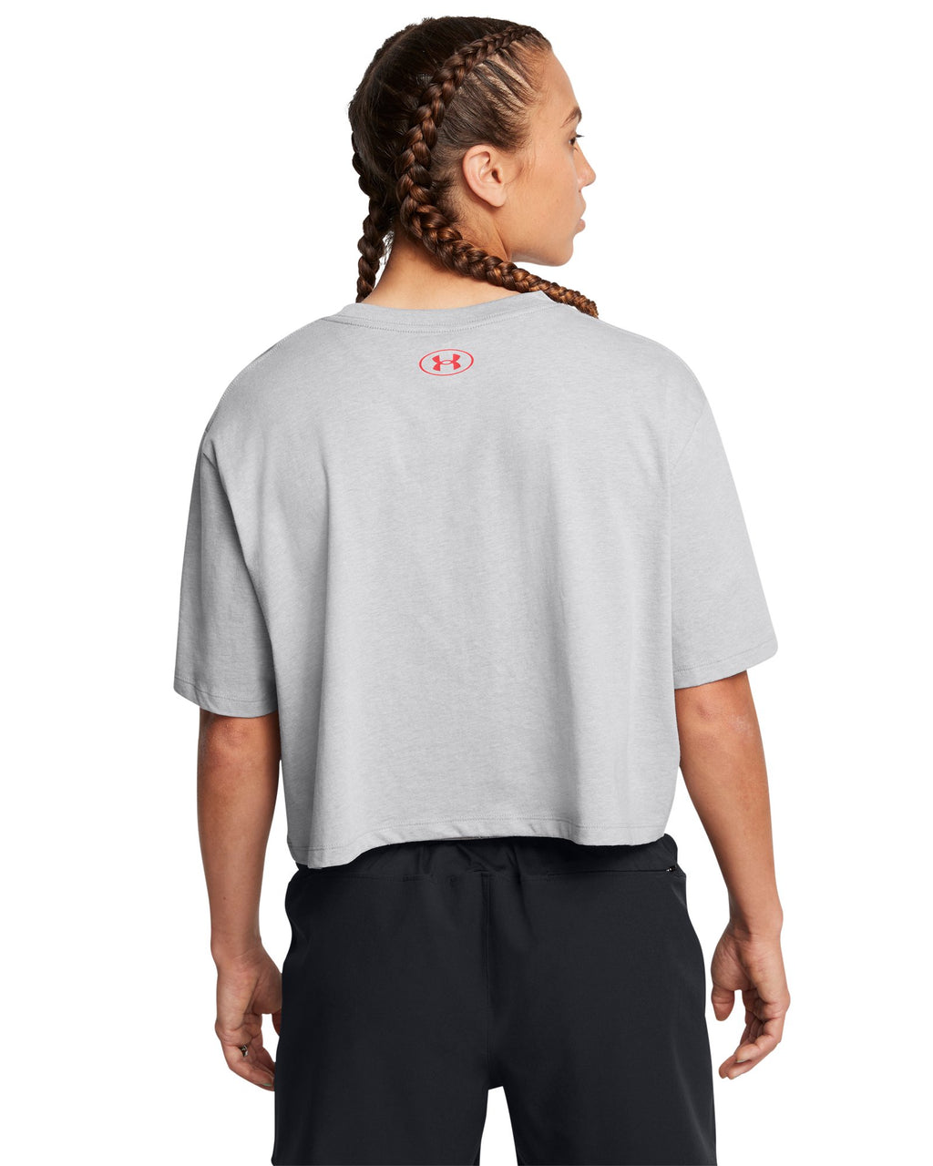 UA Make Noise Women's Short Sleeve - Gray