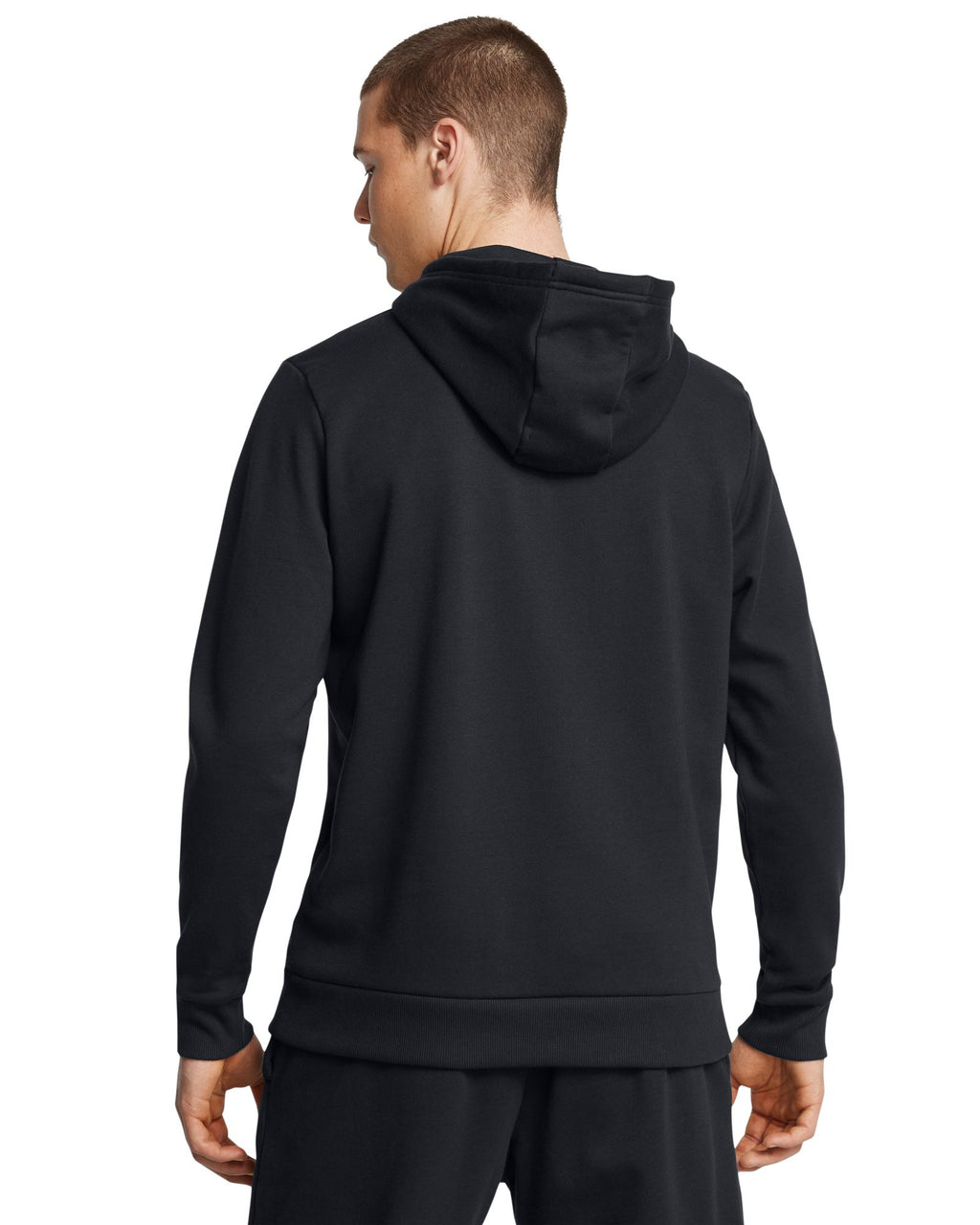 Project Rock Rival Fleece Men's Hoodie - Black