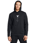 Project Rock Rival Fleece Men's Hoodie - Black
