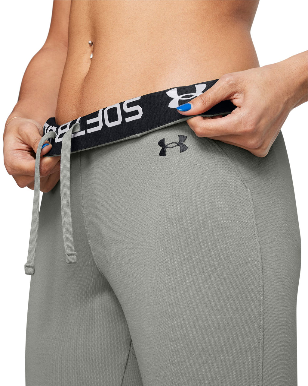 UA Utility Pro Women's Beltless Pants - Gray
