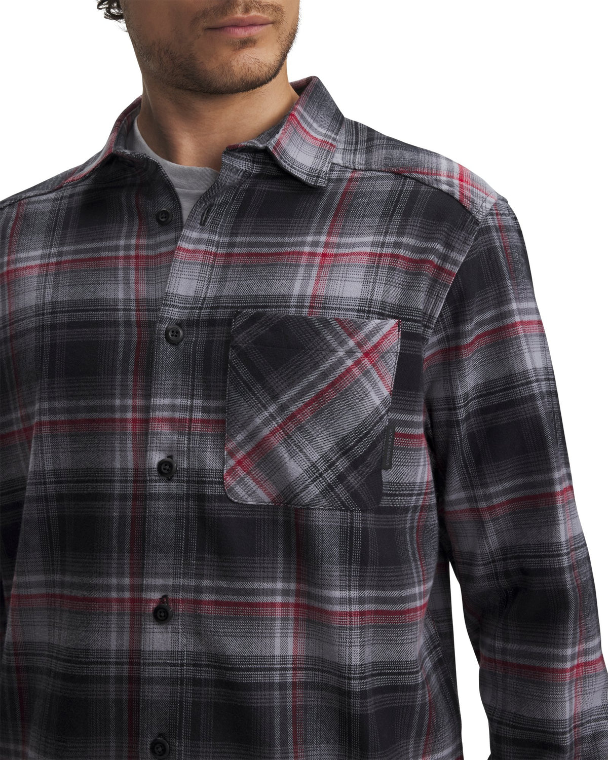 UA Expanse Flannel Men's Shirt - Black