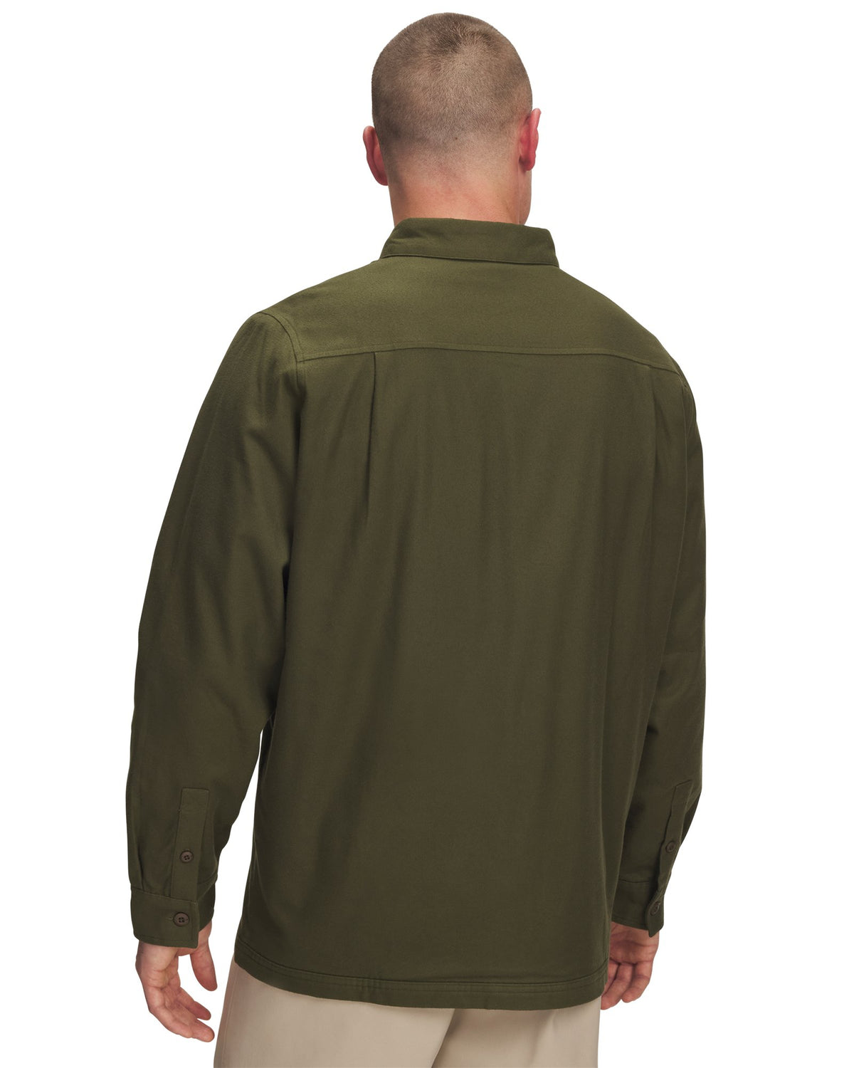 UA Fleece Lined Men's Flannel - Green