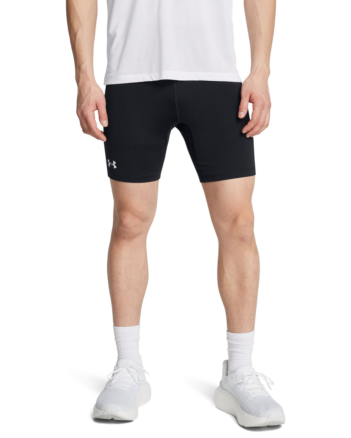 UA Launch Men's ½ Tights - Black