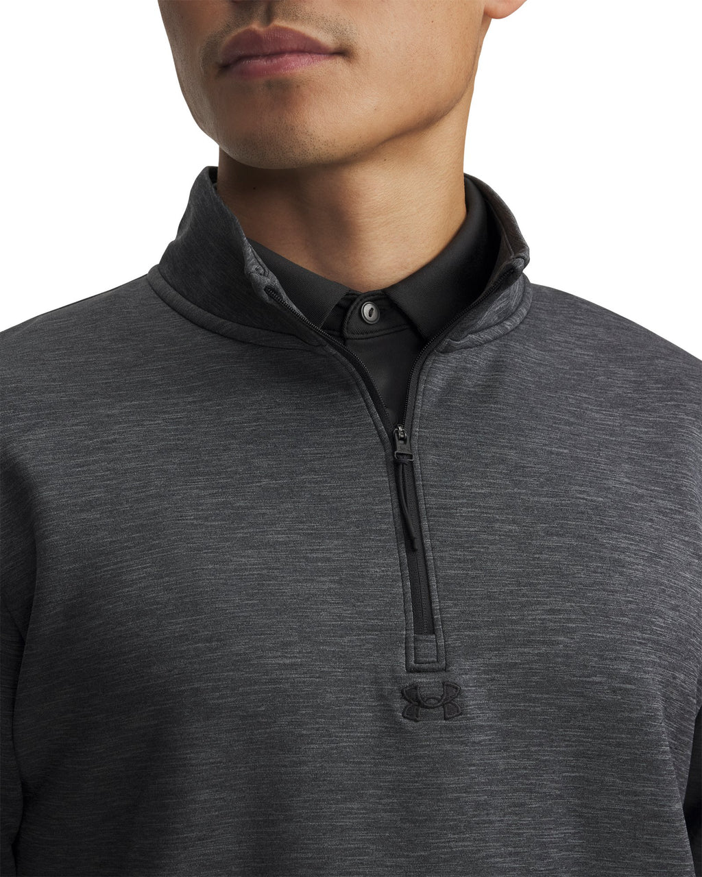 UA Drive Men's Midlayer Pullover - Black