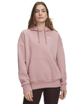 UA Rival Fleece Women's Oversized Hoodie - Pink
