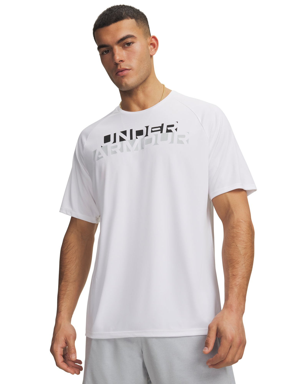 UA Tech™ Men's Short Sleeve - White