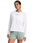 UA Boxy Women's Long Sleeve - White