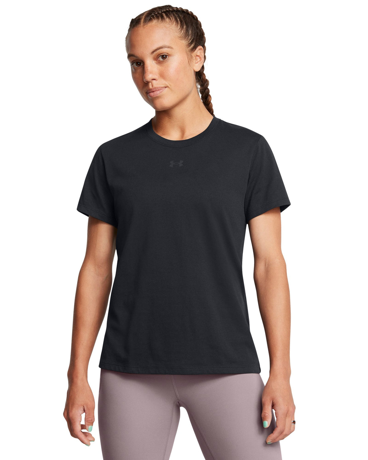 UA Simple Branded Women's Short Sleeve - Black