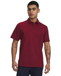 UA Playoff Pique Men's Polo - Red