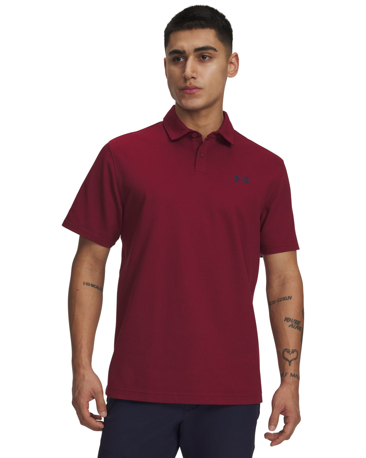 UA Playoff Pique Men's Polo - Red
