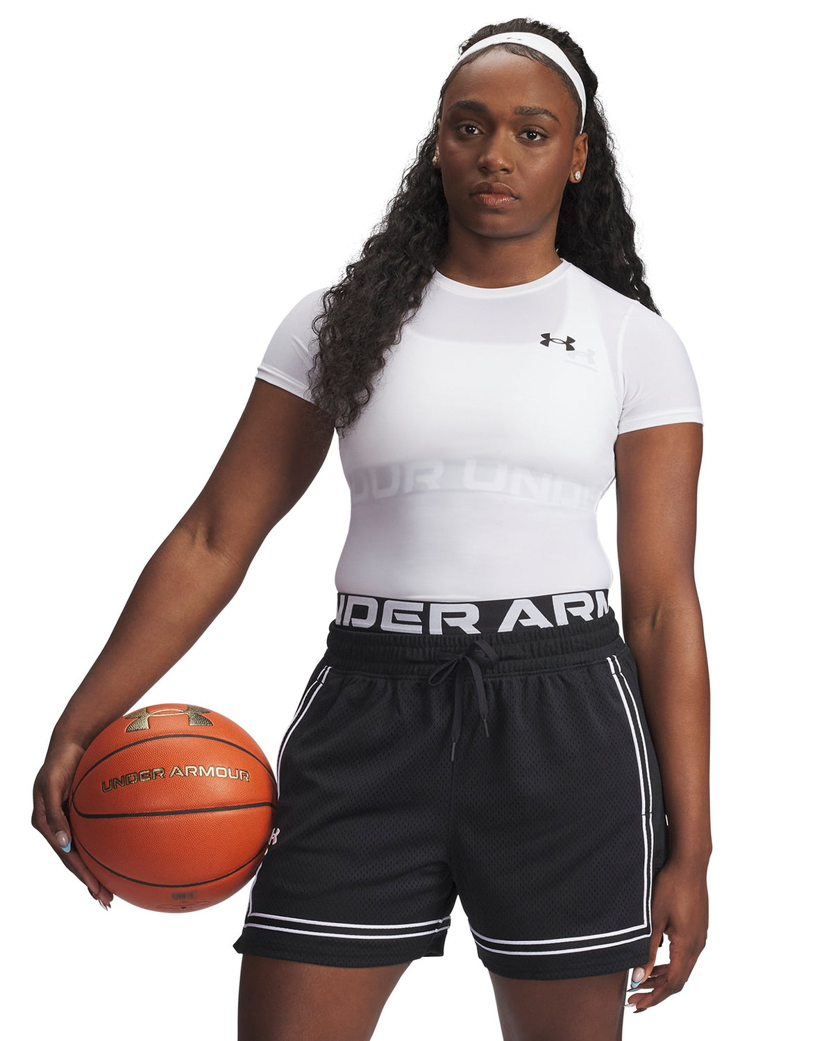 HeatGear® OG Compression Women's Short Sleeve - White