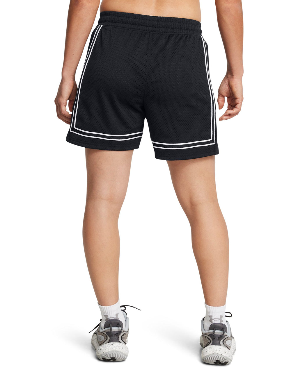 UA Zone Pro Mesh Women's 5" Shorts - Black