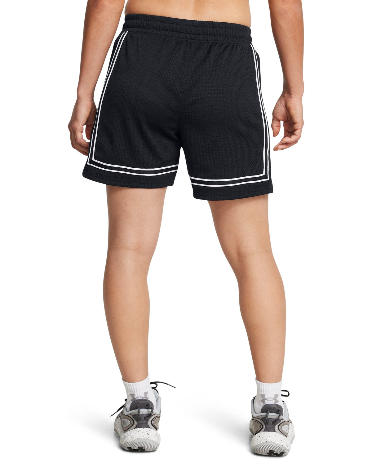 UA Zone Pro Mesh Women's 5" Shorts - Black
