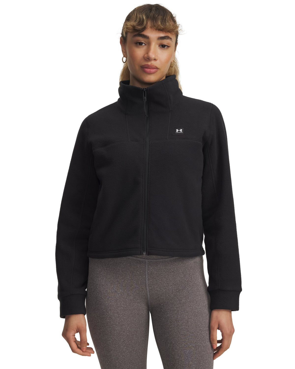 UA Expanse Fleece Women's Full-Zip - Black