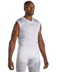 UA Gameday Armour Pro Camo Men's 5-Pad Top - White