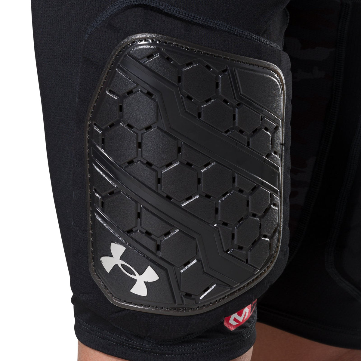 UA Gameday Armour Pro Camo Kids' 5-Pad Girdle - Black