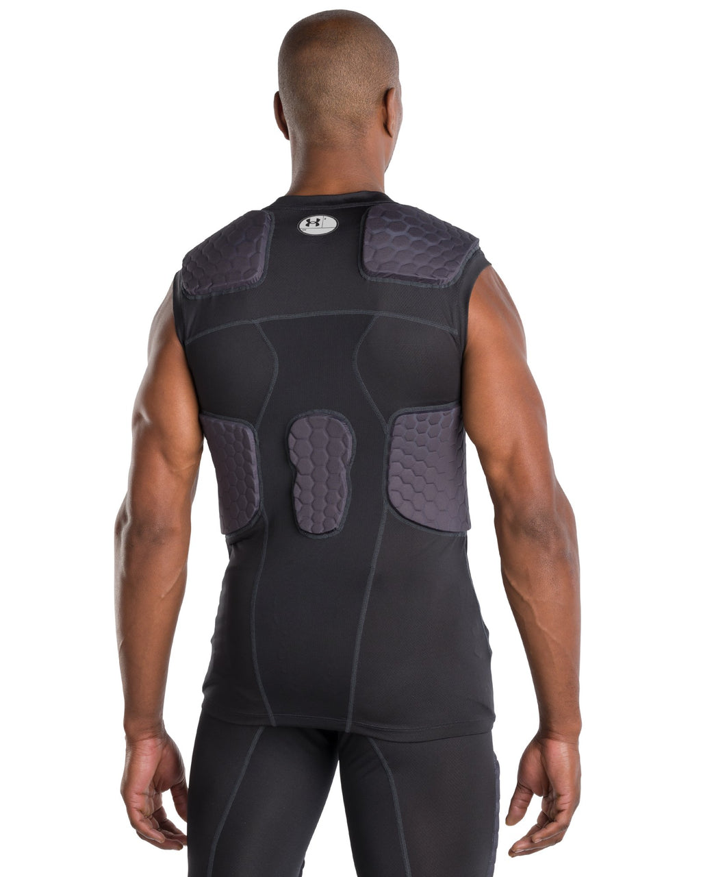 UA Gameday Armour Pro Men's 5-Pad Top - Black