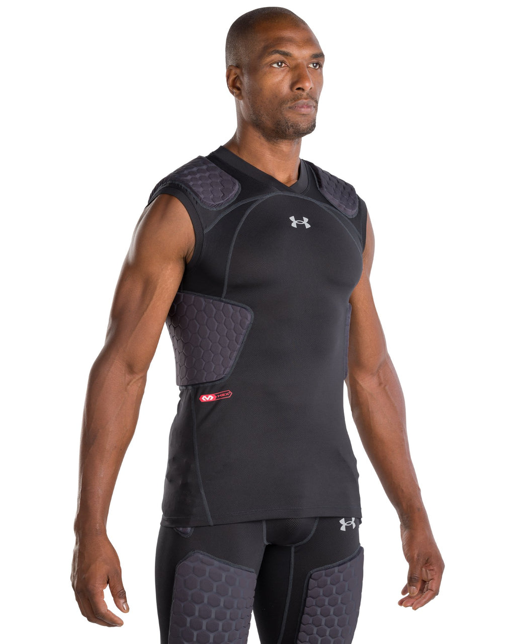 UA Gameday Armour Pro Men's 5-Pad Top - Black