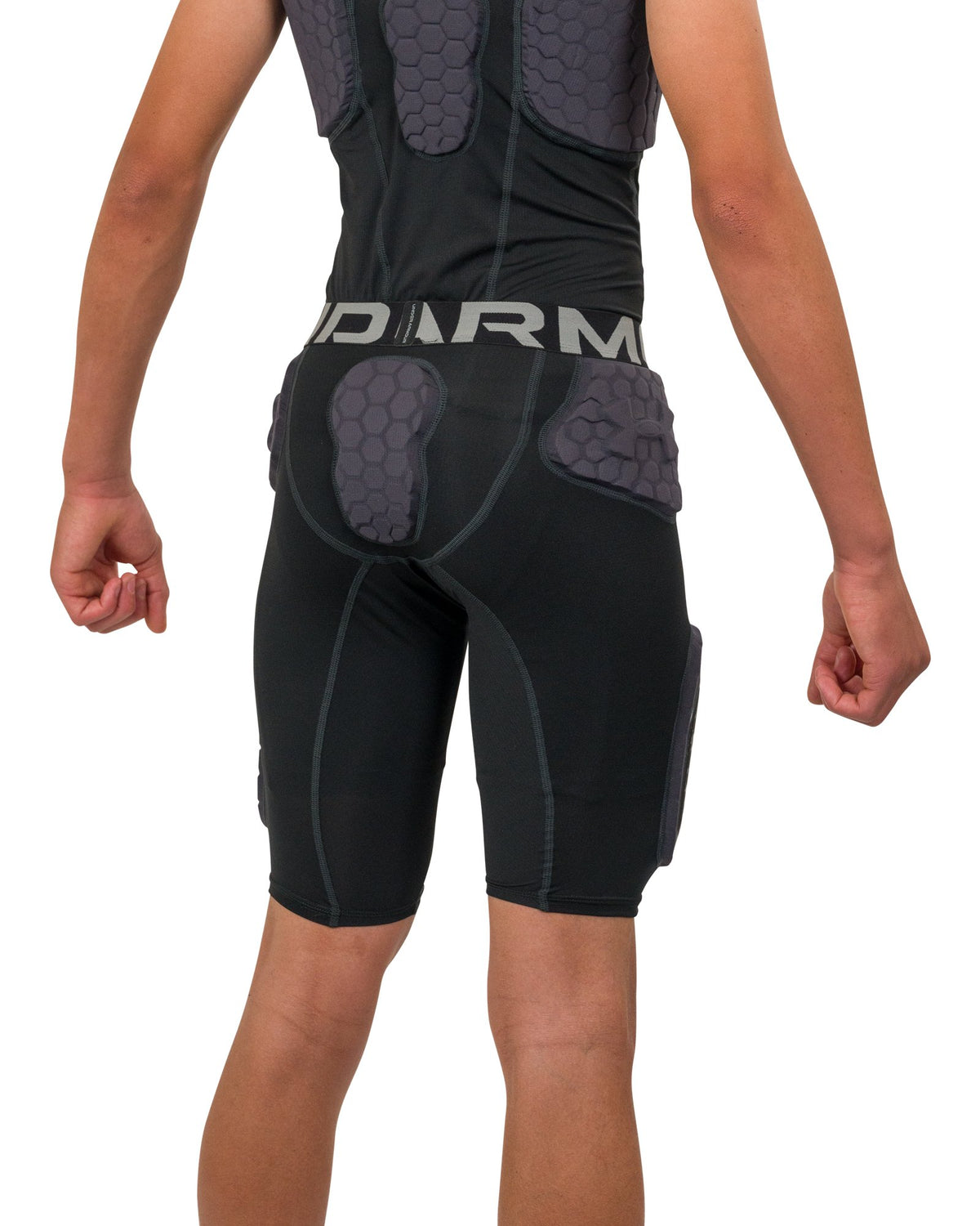 UA Gameday Armour Pro Kids' 5-Pad Girdle - Black