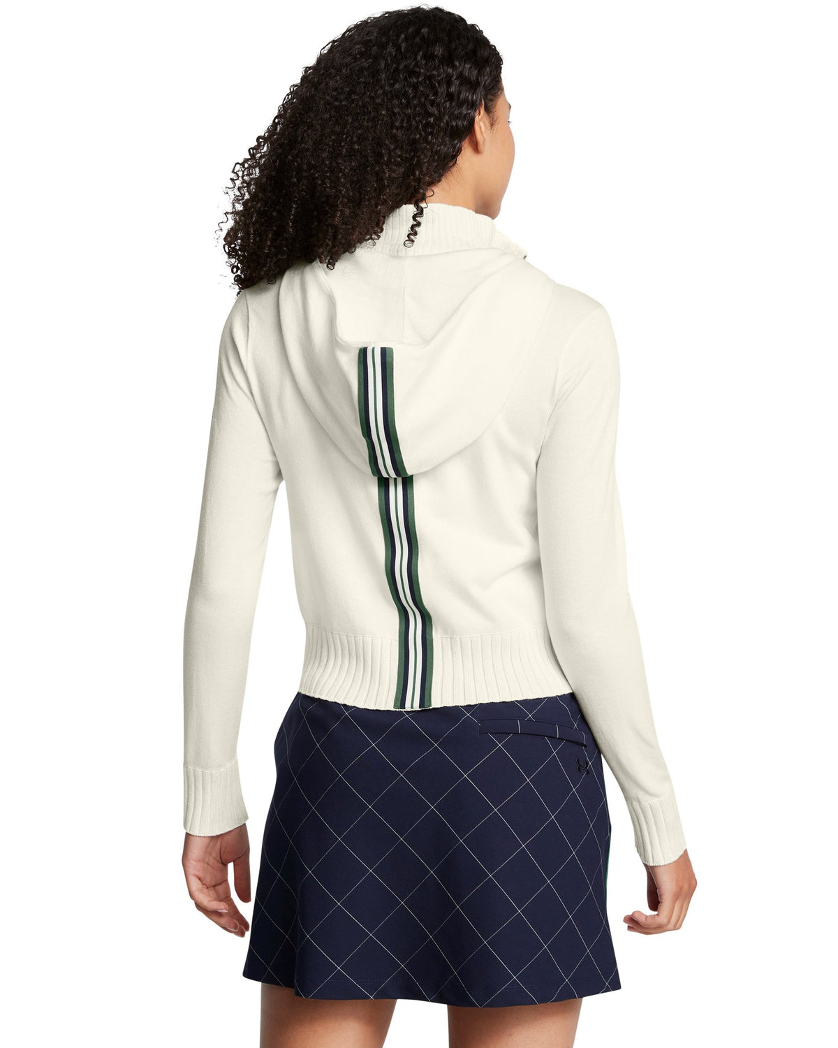 UA Premier Women's Full-Zip Hooded Sweater - White