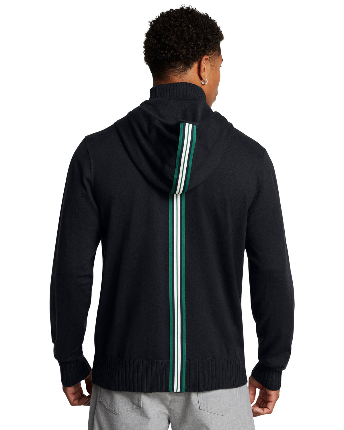UA Premier Men's Full-Zip Hooded Sweater - Black