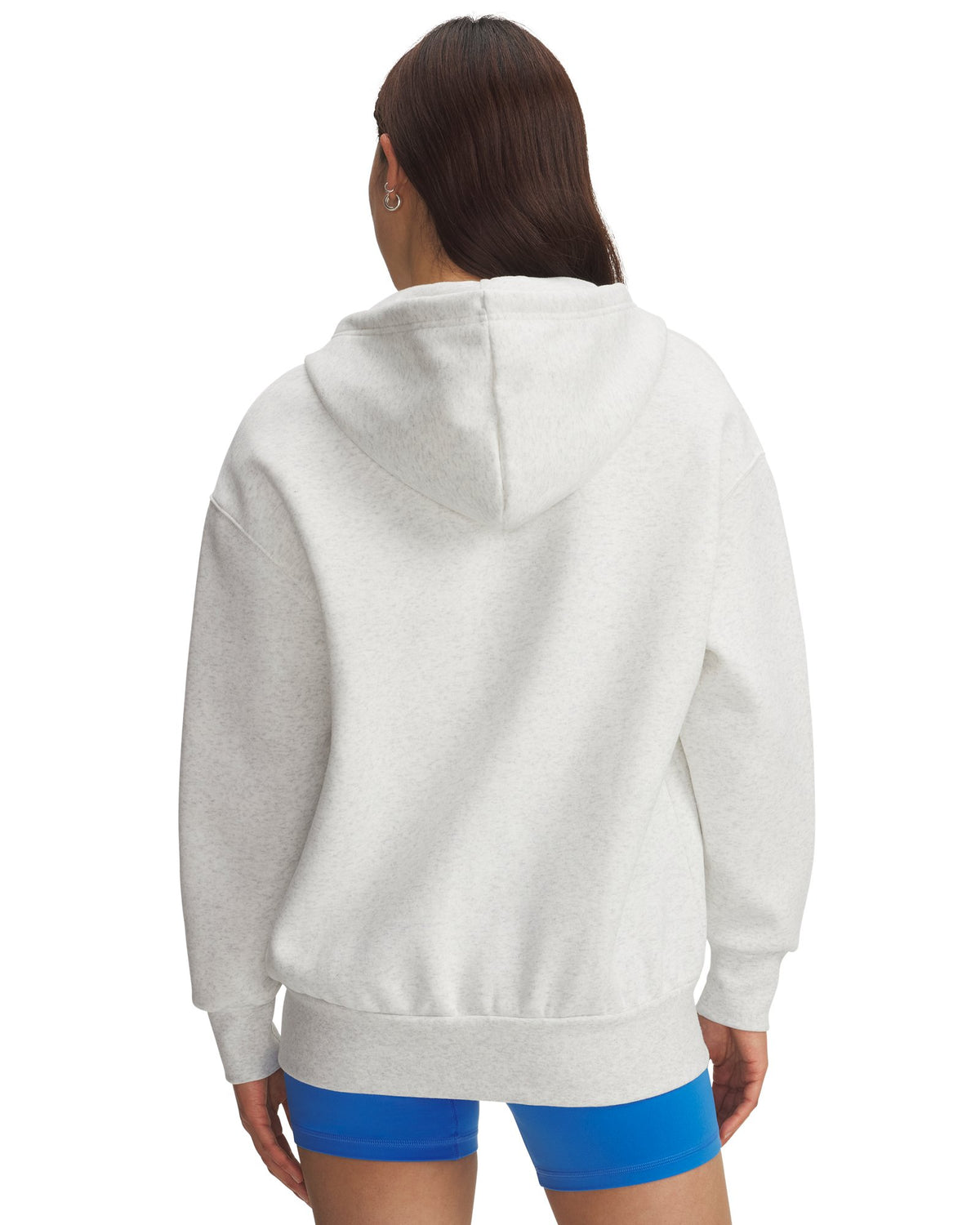 UA Icon Fleece Women's Oversized Full-Zip - Gray
