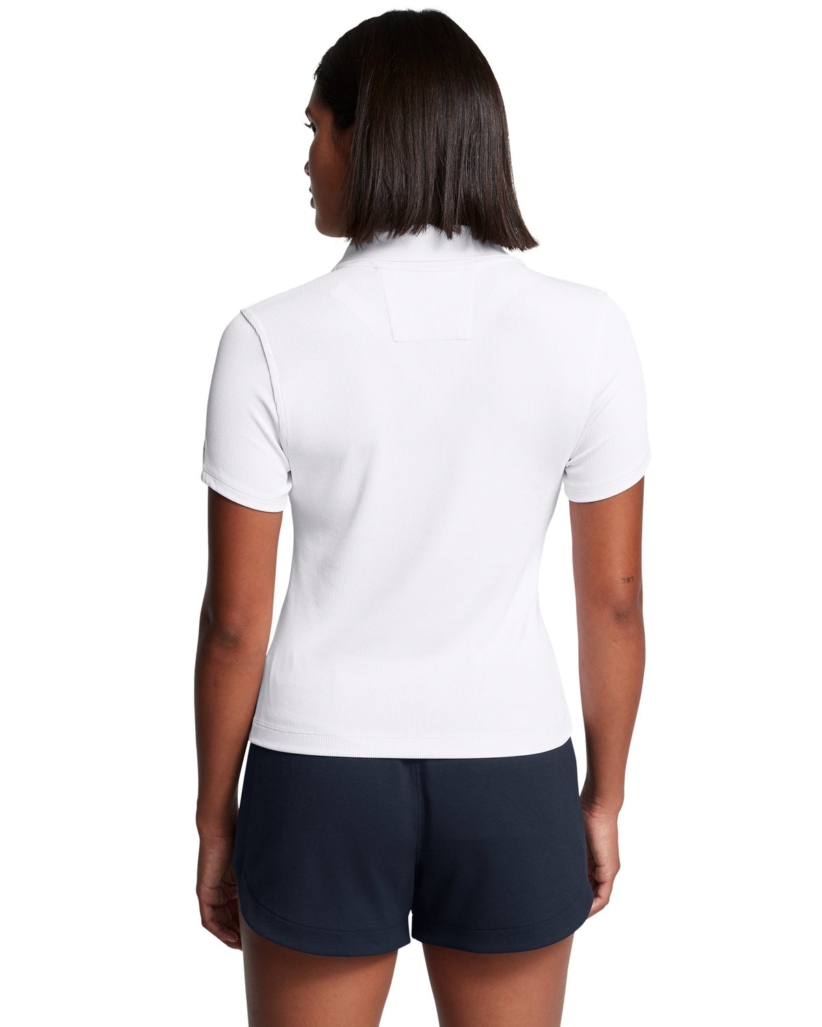 UA Premier Rib Women's Polo - White