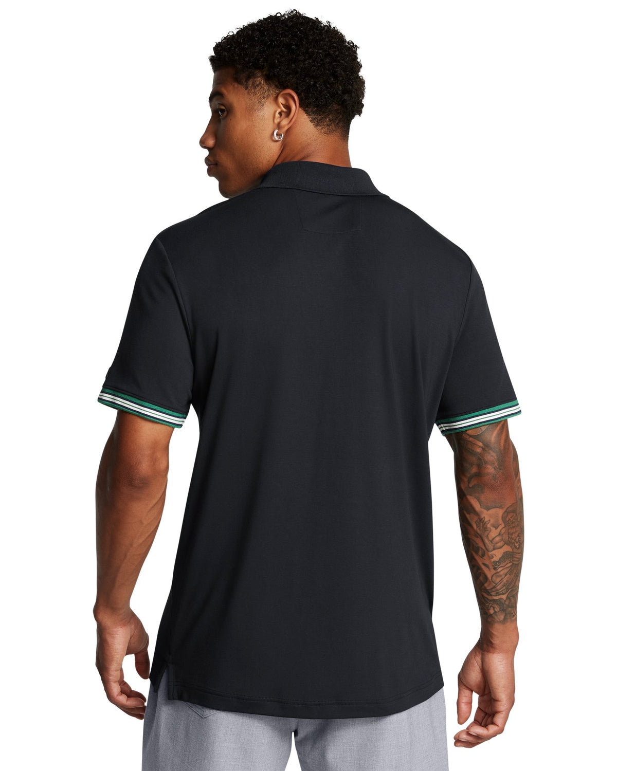 UA Premier Johnny Collar Men's Polo - Black