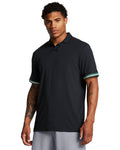UA Premier Johnny Collar Men's Polo - Black
