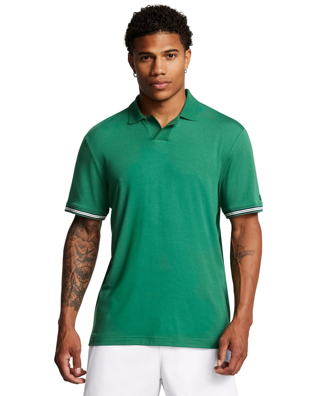 UA Premier Johnny Collar Men's Polo - Green