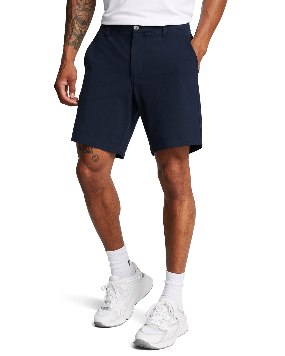 UA Premier Men's 8" Shorts - Navy