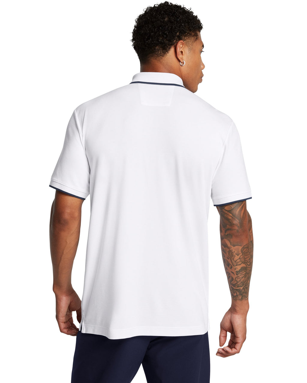 UA Premier Zip Men's Polo - White