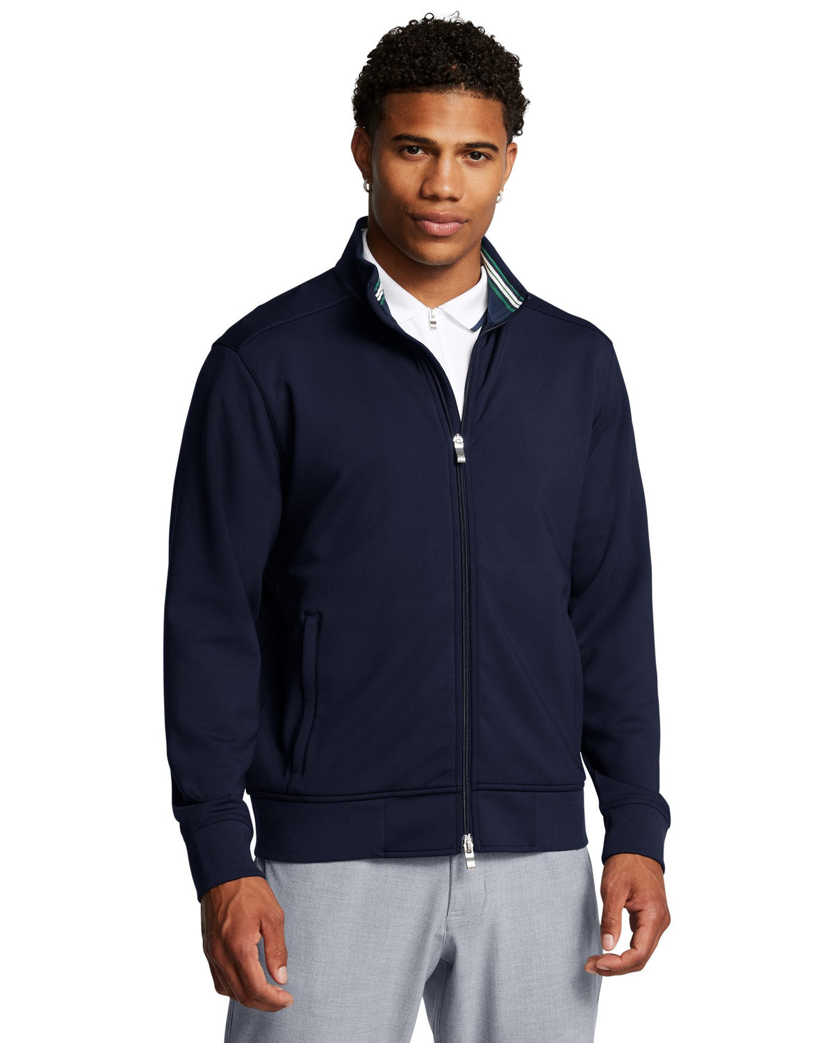 UA Premier Men's Full-Zip Jacket - Navy